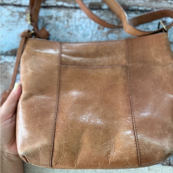Born Tan Leather Shoulder Bag - Picture 4 of 11